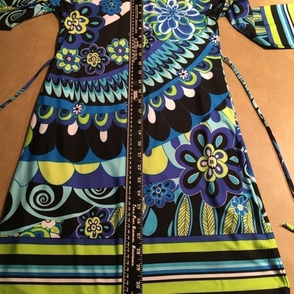 UNKNOWN MAKER 60’s Inspired Pop Art Print Shift Tunic Dress, Pre-owned, XS - Picture 5 of 7